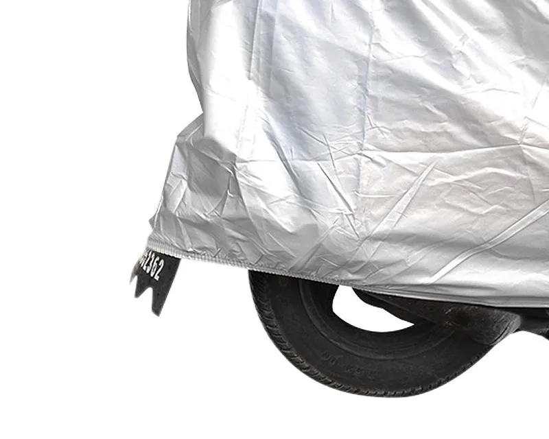 190T Nylon Heavy Duty Waterproof Bike Cover - Black