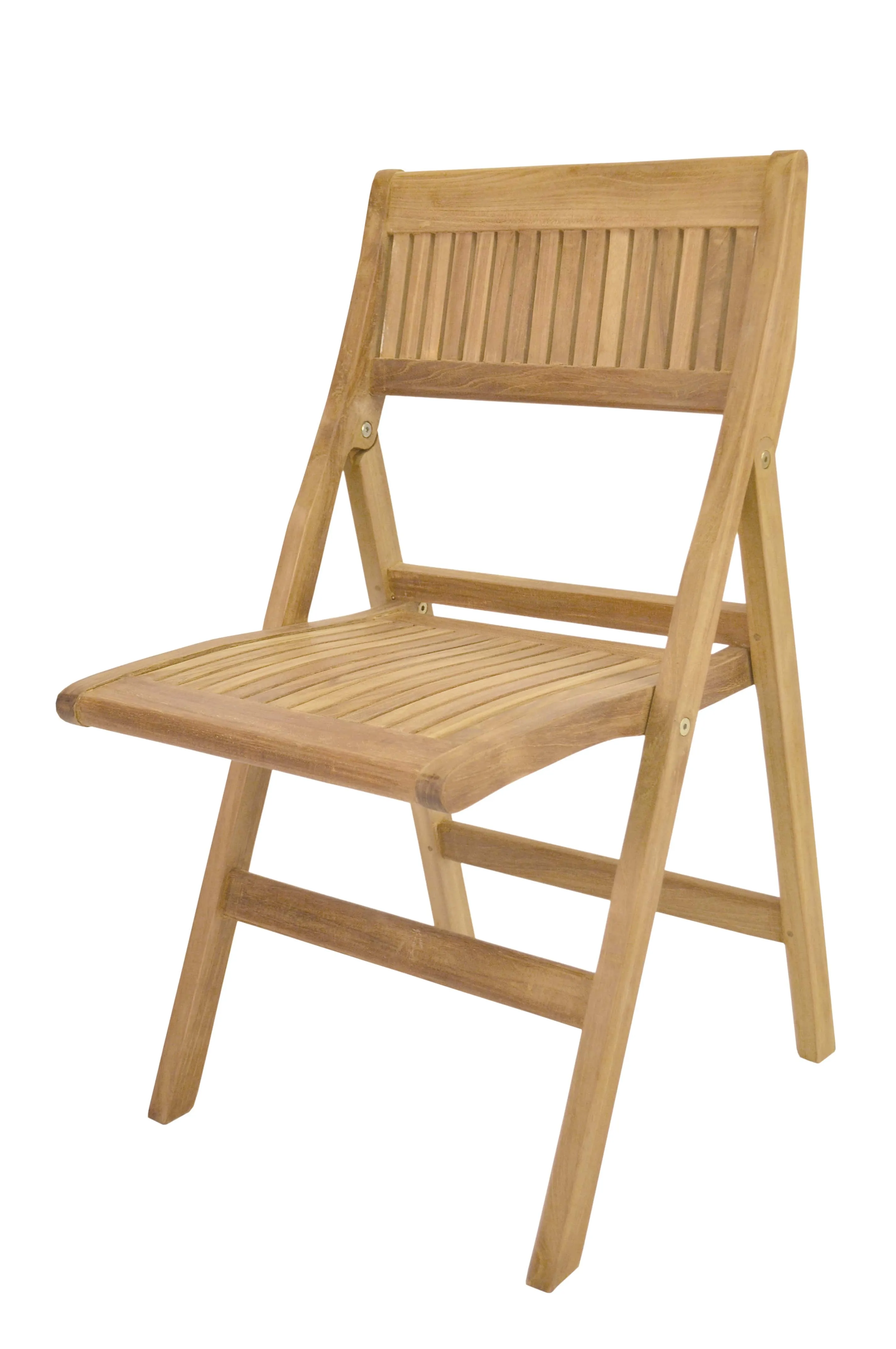 2 x Raw Teak Folding Chair, 33 H x 18 W x 19 D, Arrives Fully Assembled In 5-9 Working Days & Delivered Free.