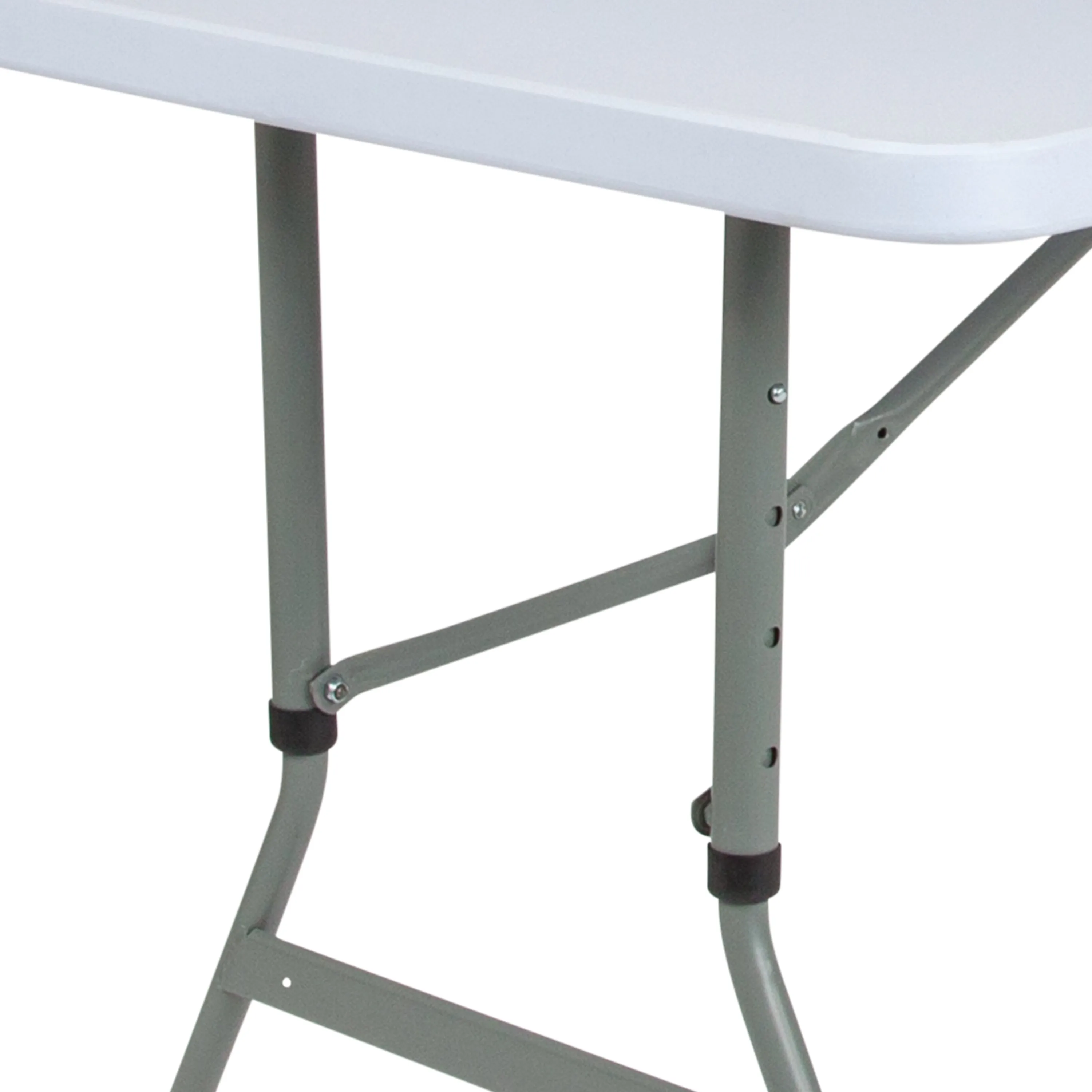 30x60 White Plastic Fold Table RB-3050ADJ-GG