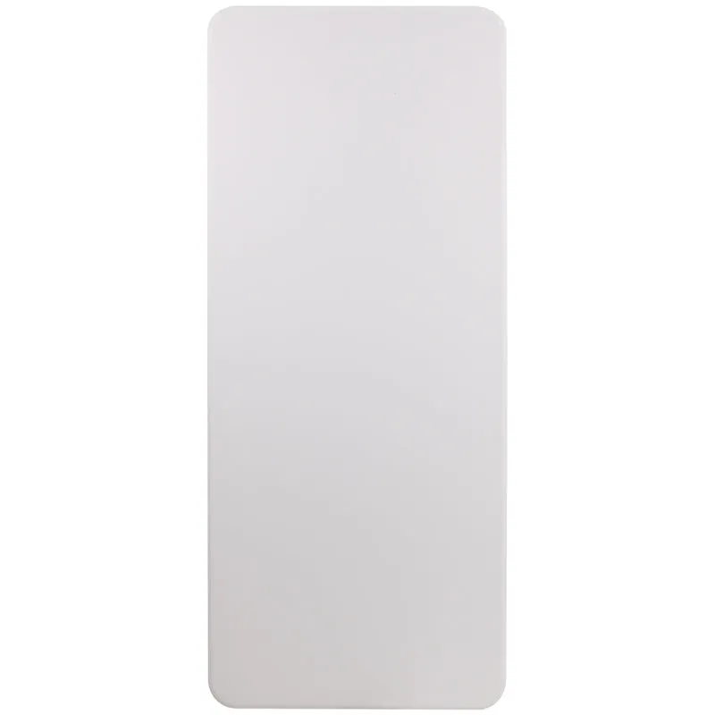 30x72 White Plastic Fold Table DAD-YCZ-183B-GW-GG