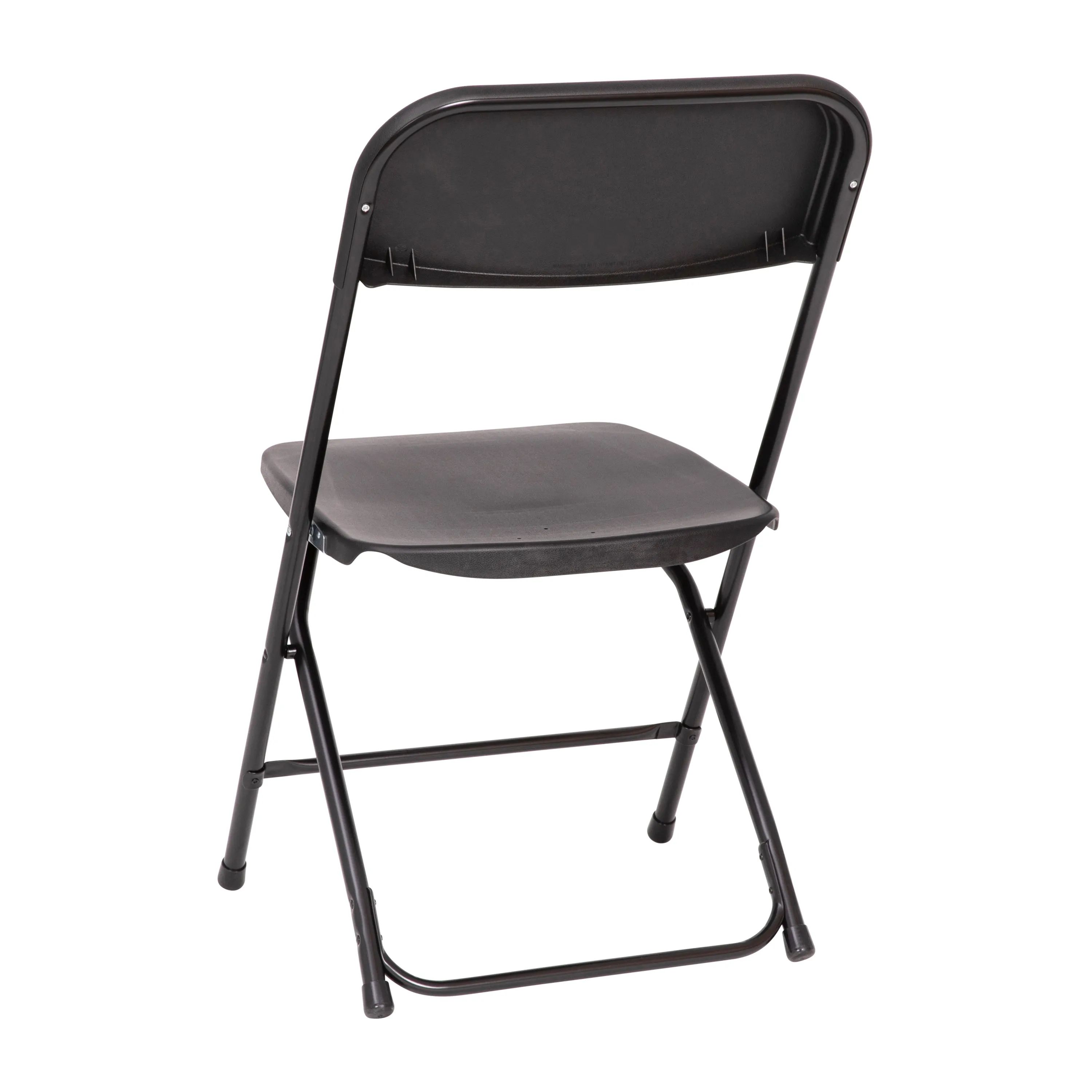 4 Pack Black Folding Chairs 4-LE-L-3-W-BK-GG