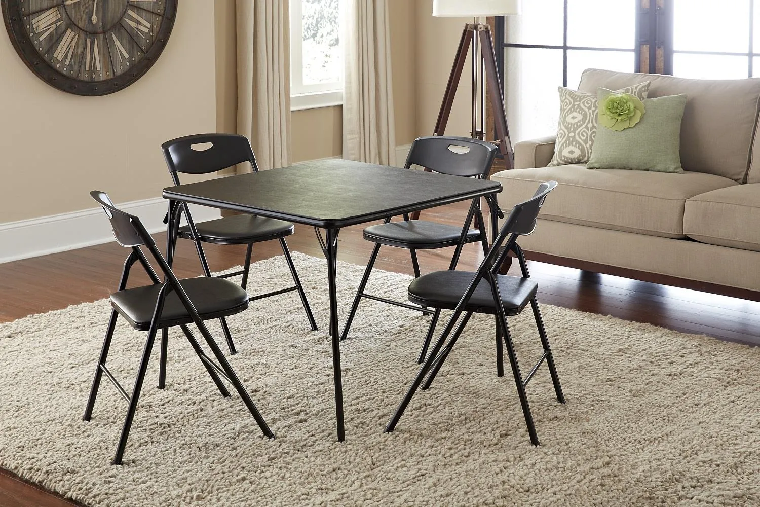 5-Piece Folding Table and Chair Set