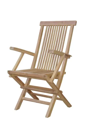 Anderson Teak CHF-2011 Bristol Folding Armchair