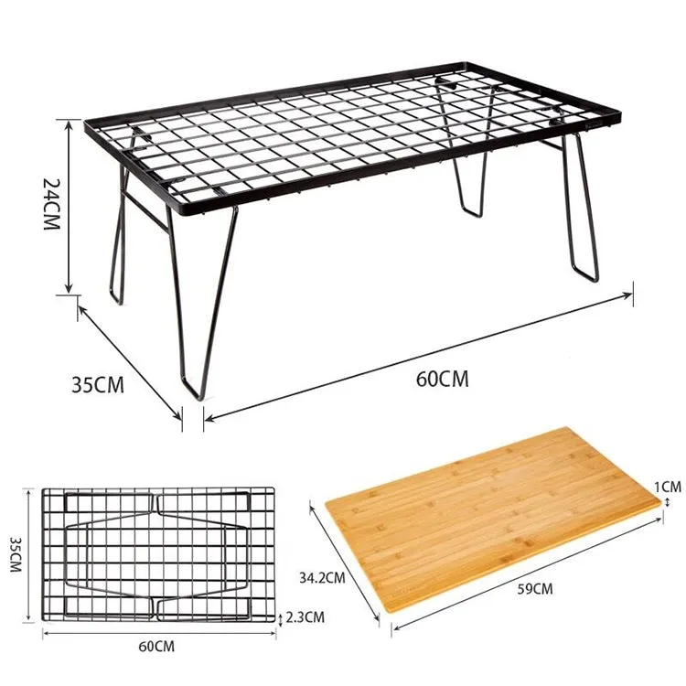 AOTU YT1001 Outdoor Multifunctional Desktop Bamboo Board