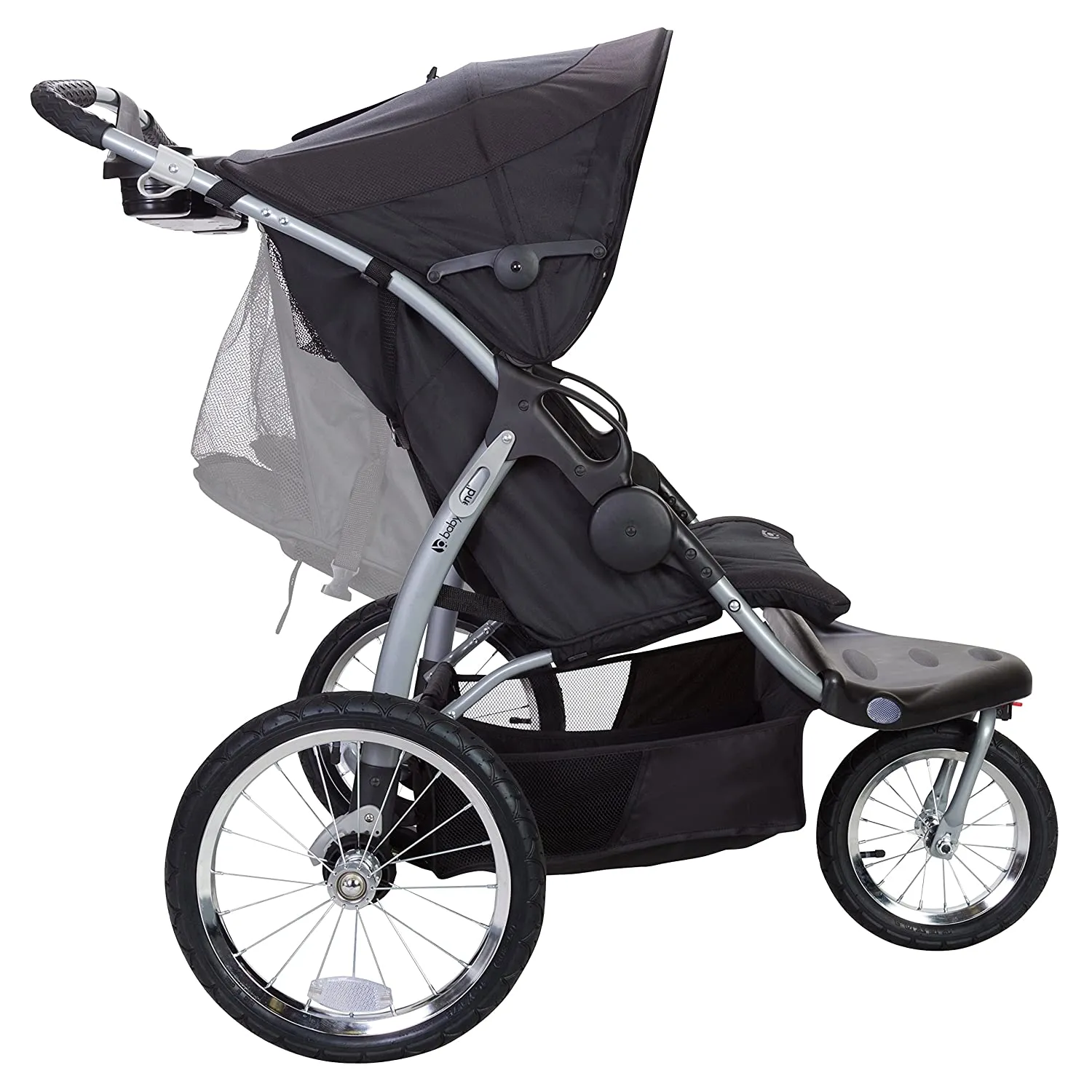 Baby Trend Expedition EX Swivel Travel Jogging Double Baby Stroller, Griffin