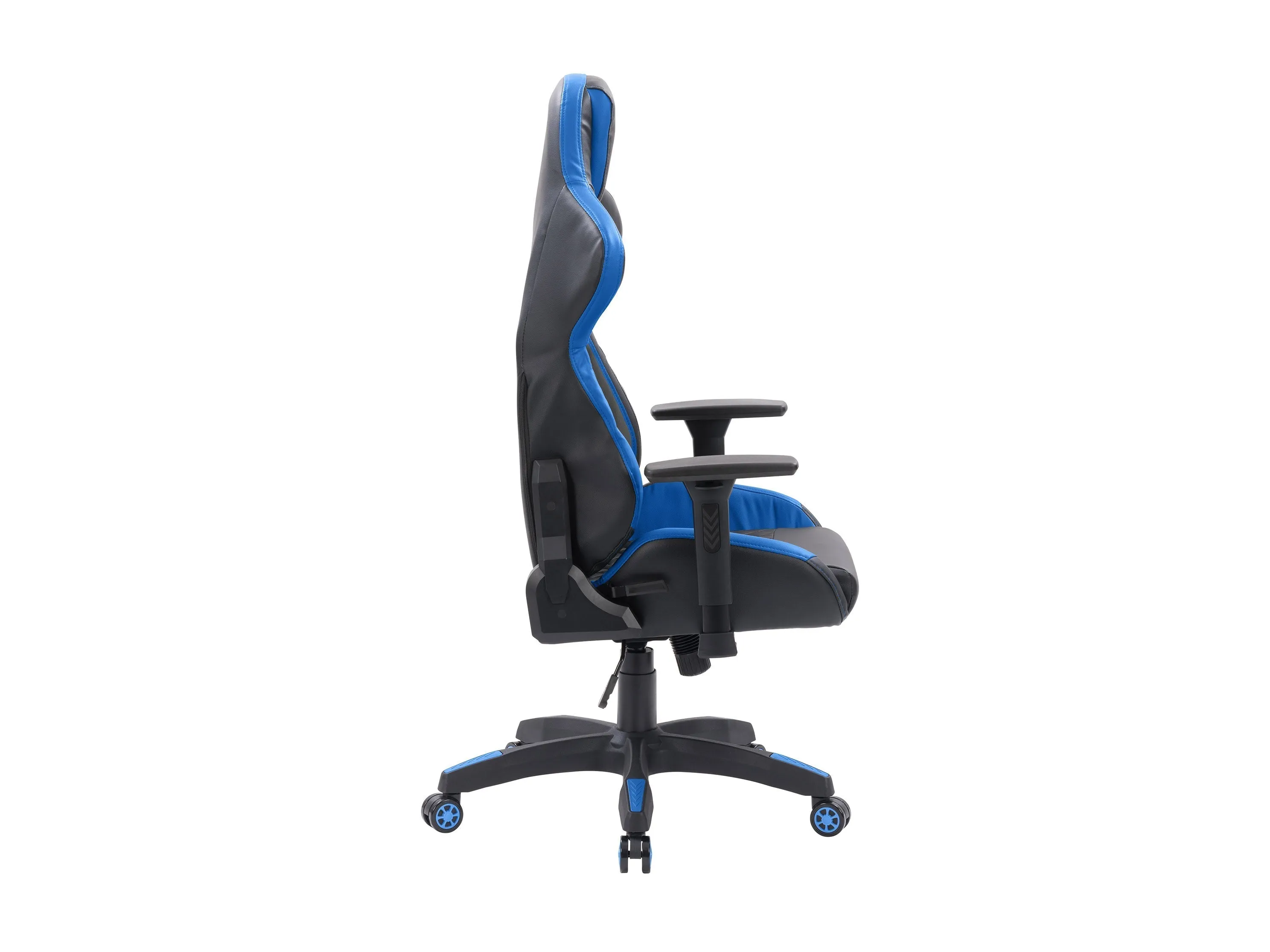 Black and Blue Gaming Reclining Chair