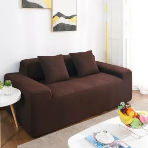 Brown 100% Waterproof and Ultra-Durable Stretch Armchair and Sofa Covers - Premium Protection by The Sofa Cover House