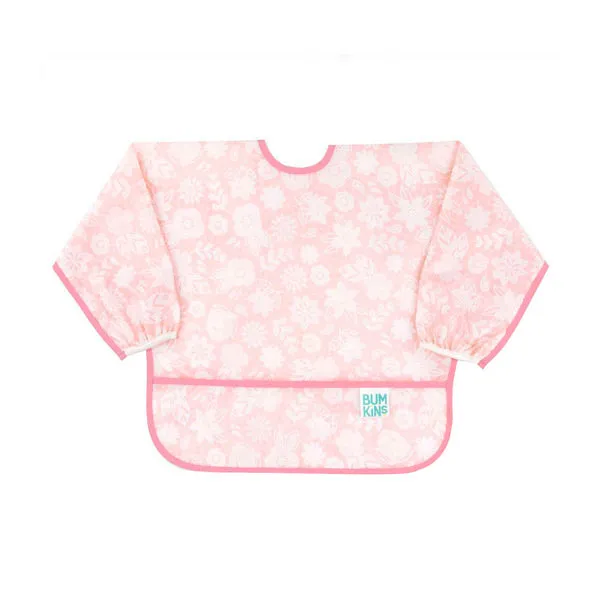 Bumkins Waterproof Sleeved Bib - Lace