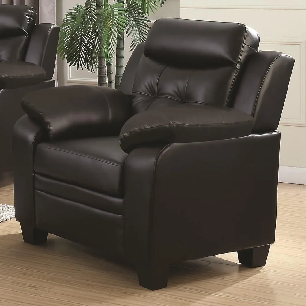 Coaster Furniture Finley Stationary Leatherette Chair 506553