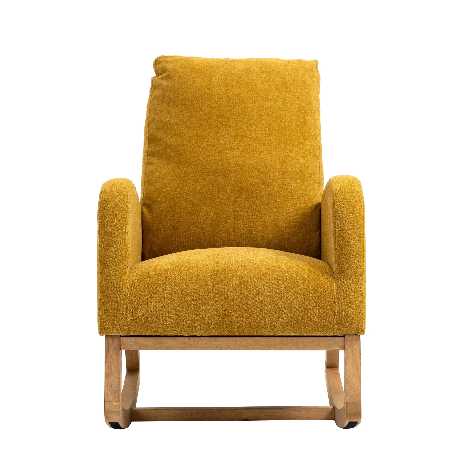 Comfortable Rocking Chair, yellow