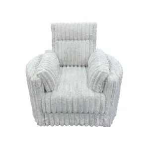 Embrace - Swivel Accent Chair - Light Gray