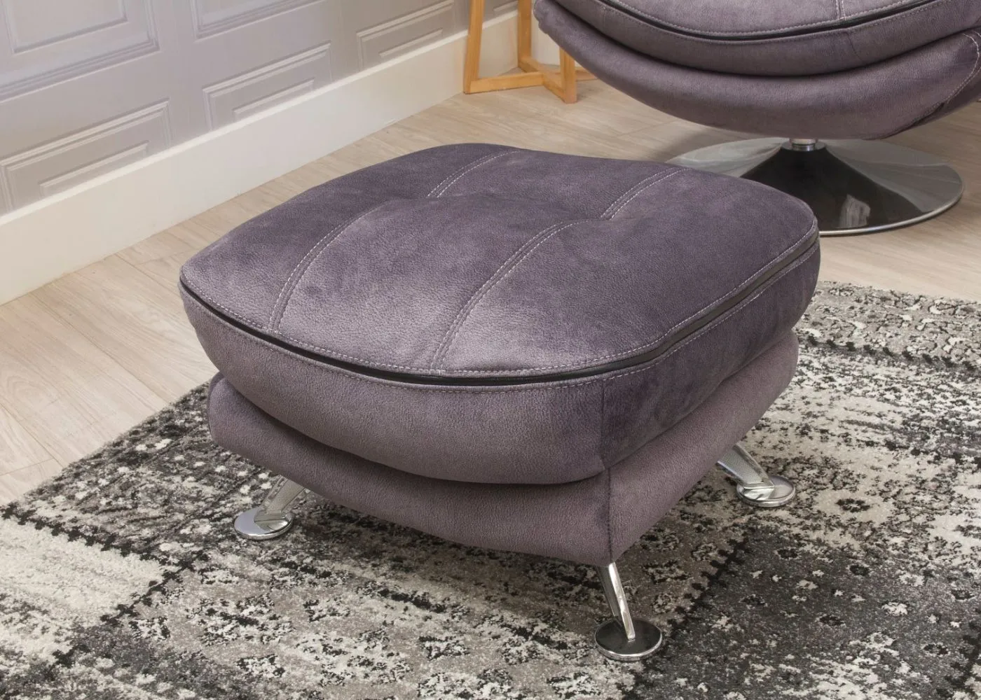 Emilio Dark Grey Reclining Sofa Range by Sofahouse