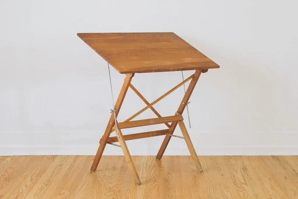 Folding Anco Drafting Table