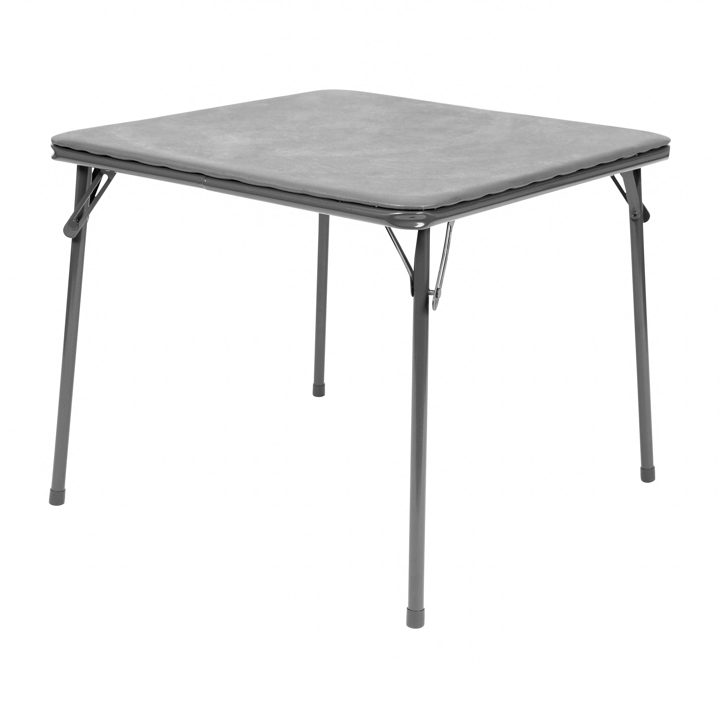 Gray Kid Folding Table Set JB-9-KID-GY-GG