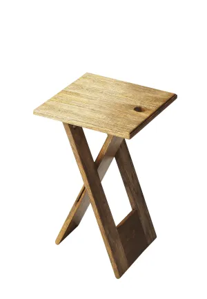 Hammond Folding Side Table in Natural  2259140