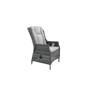 Hawaii Recliner Outdoor Chair Castle Grey