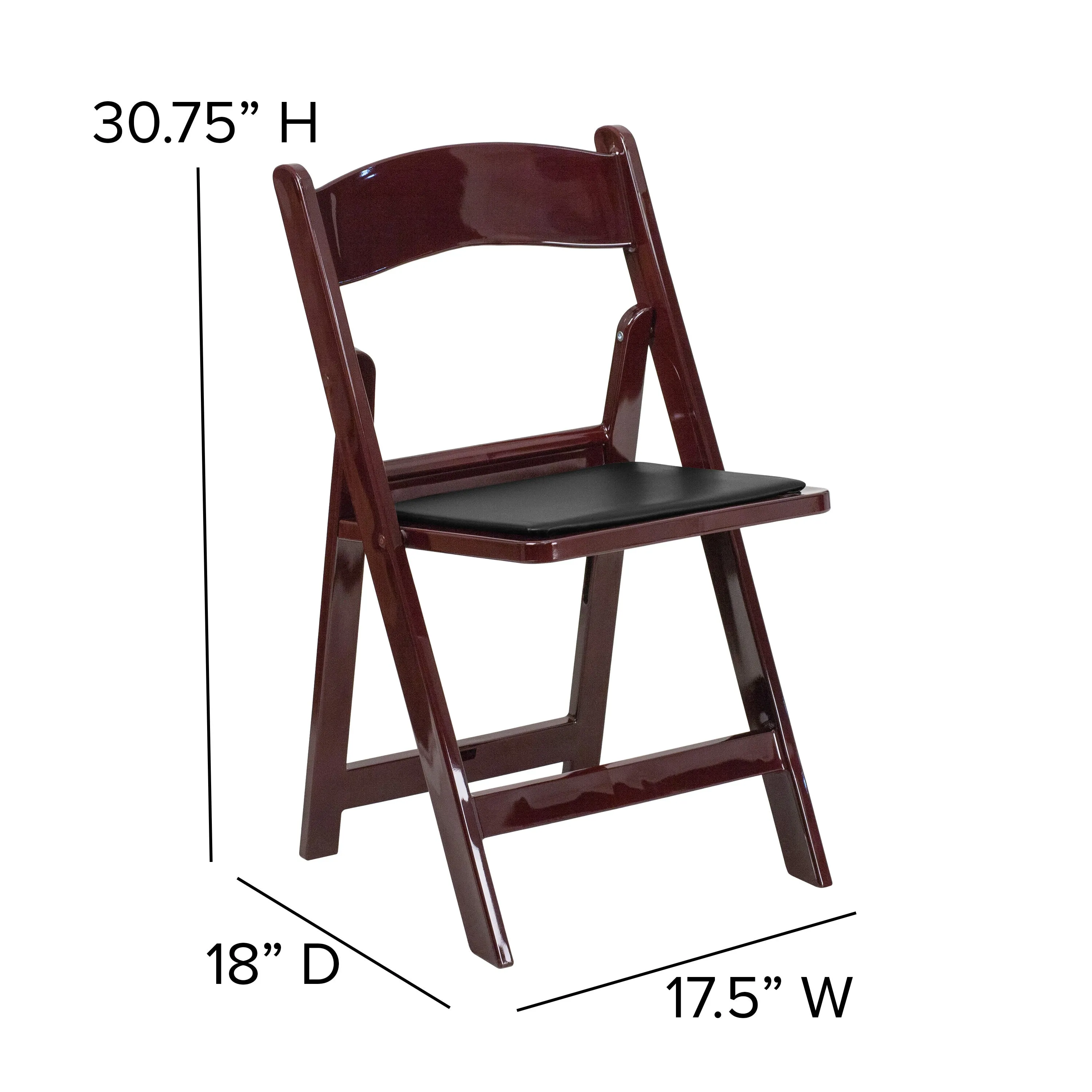 Hercules Folding Chair - Resin – 800LB Weight Capacity Event Chair