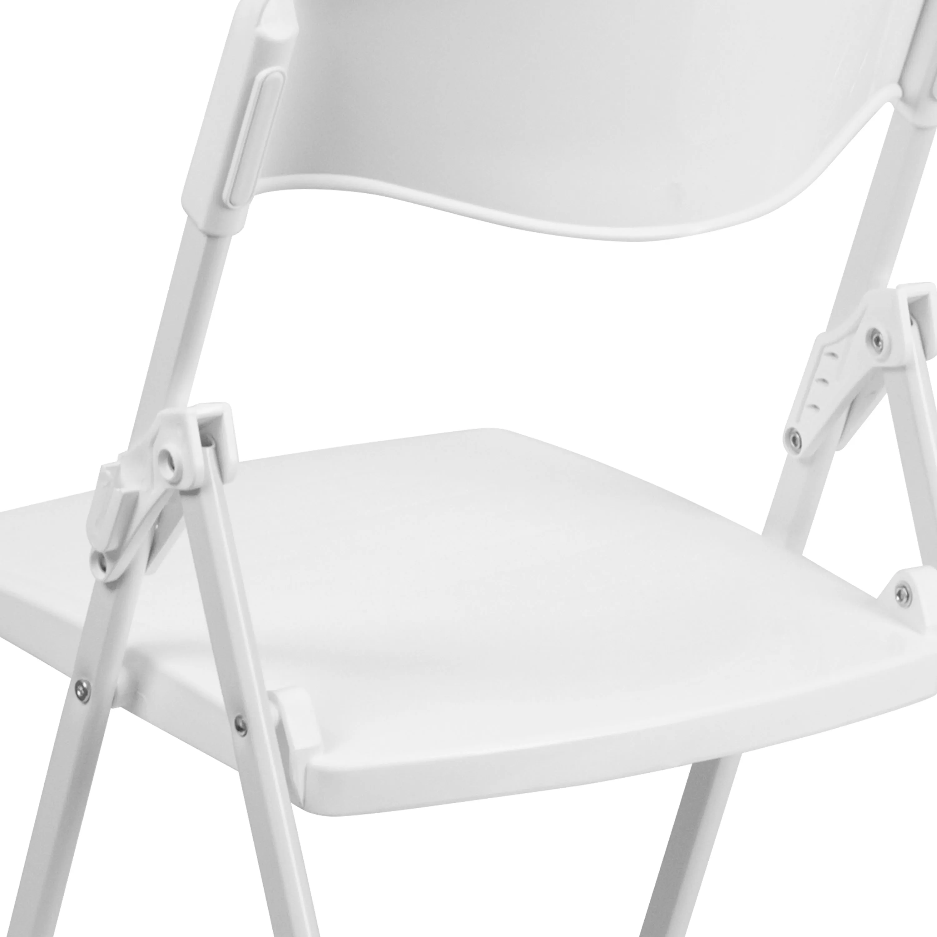 HERCULES Series 500 lb. Capacity Heavy Duty Plastic Folding Chair with Built-in Ganging Brackets