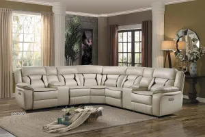 Homelegance Furniture Amite 7pc Sectional Sofa in Beige