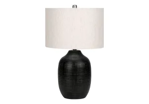 Lighting, Table Lamp, Ceramic, Contemporary - Black / Cream