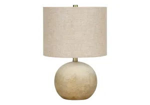 Lighting, Table Lamp, Concrete, Resin, Contemporary - Beige