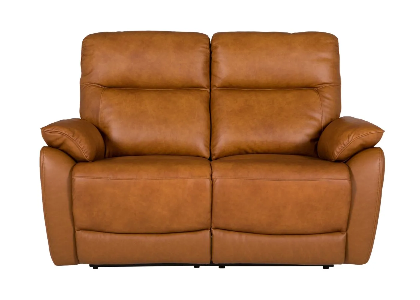 Nerano Full Leather Electric Reclining Sofa Range in Tan by Vida Living