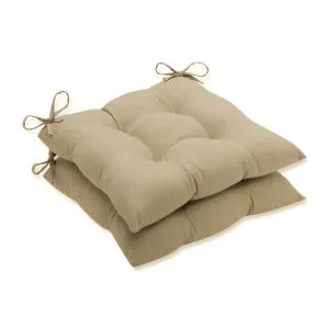 Outdoor/Indoor Rave Driftwood Tufted Seat Cushions