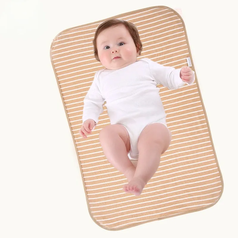 Portable Baby Change Pilch Folding Waterproof Baby Care Pad Baby Go out Baby Diapers Pad Urine Pad