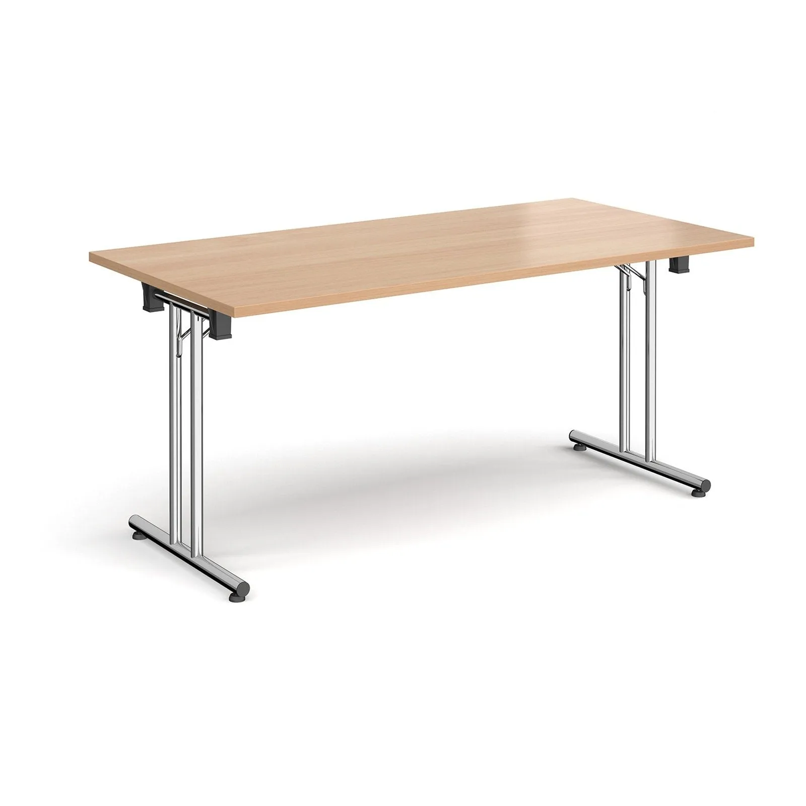 Rectangular folding leg table