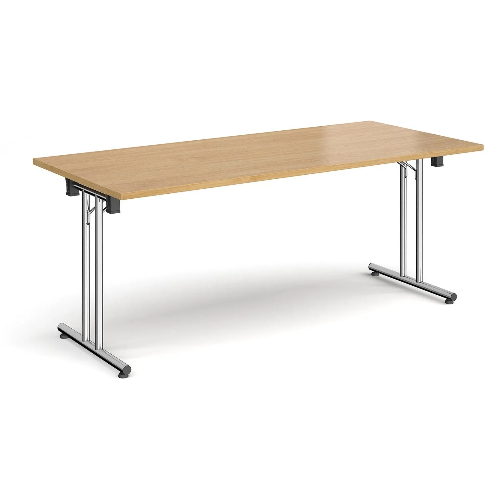 Rectangular folding leg table