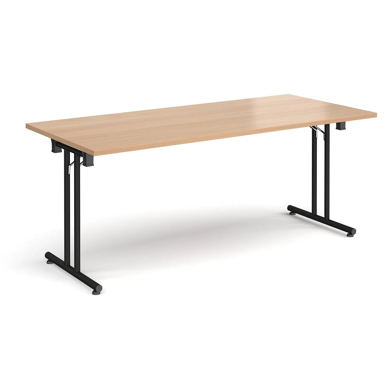 Rectangular folding leg table