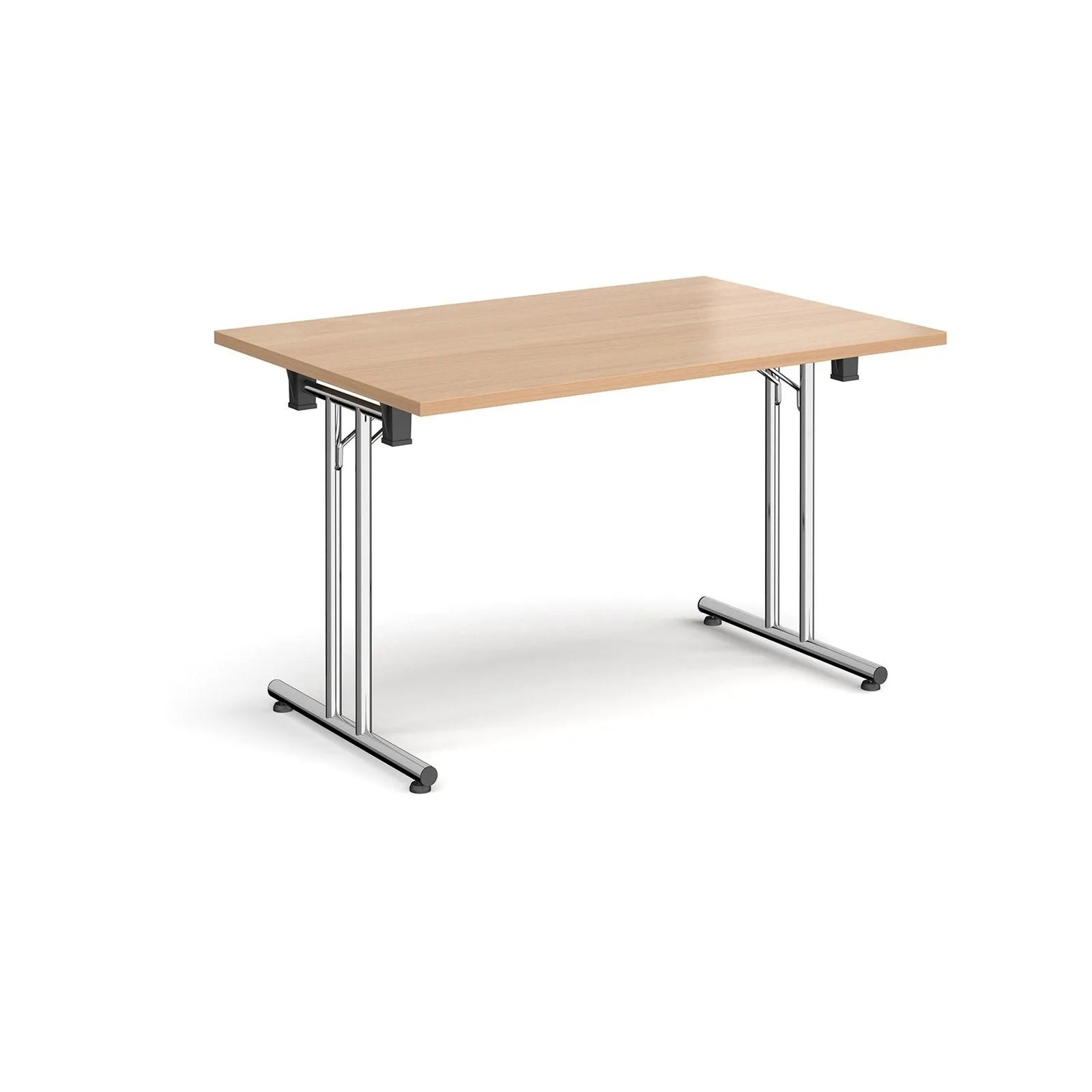 Rectangular folding leg table