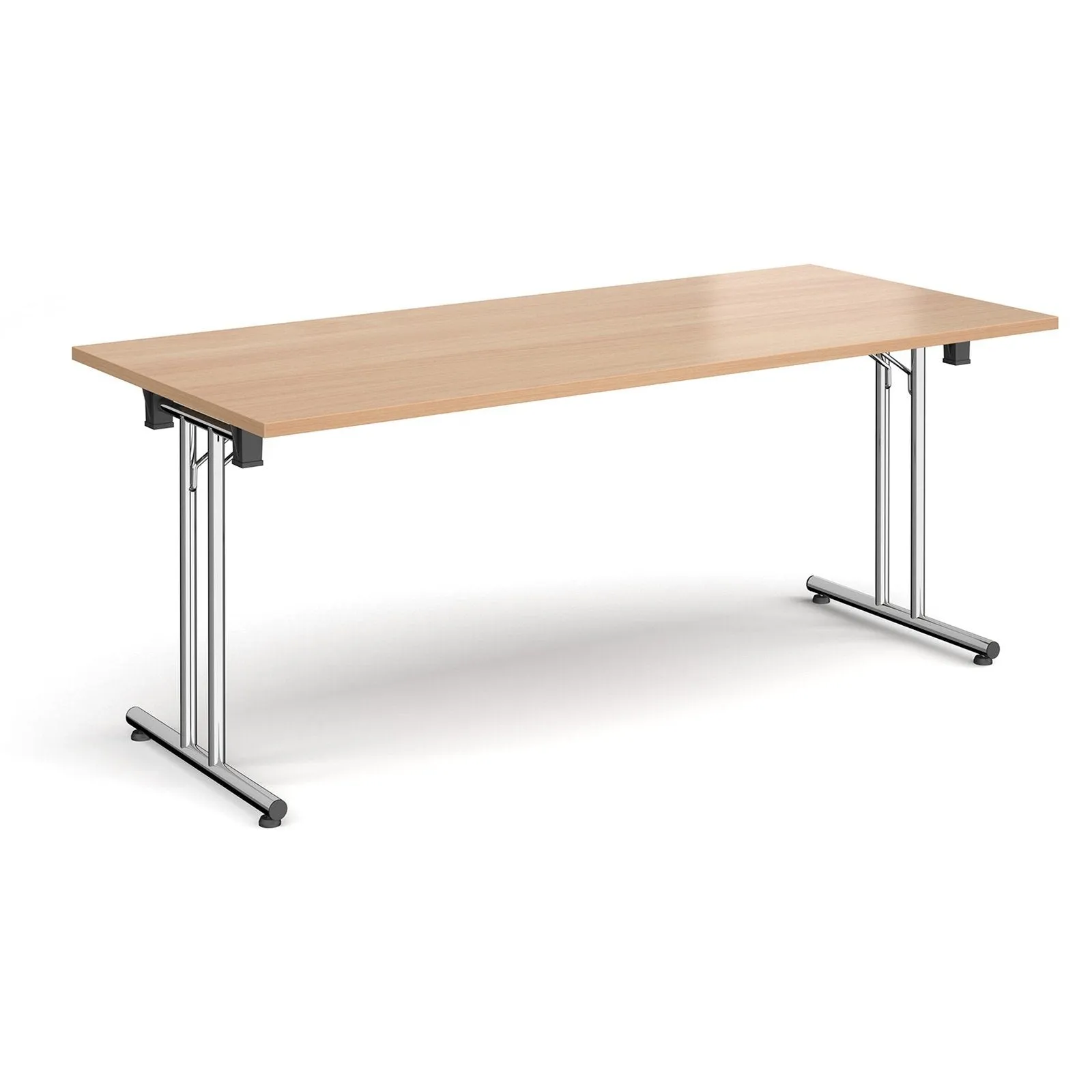 Rectangular folding leg table