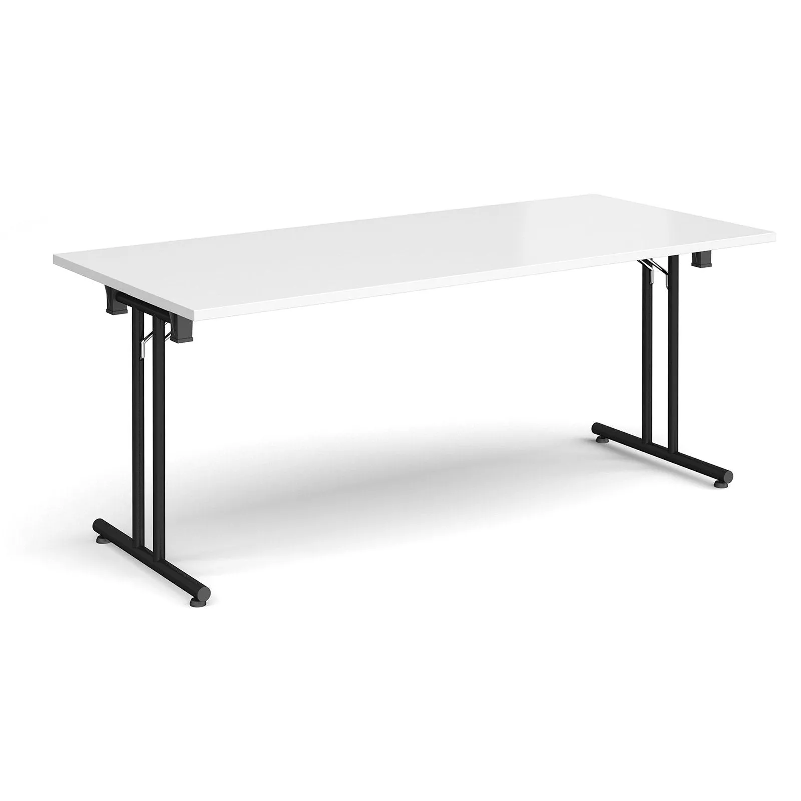 Rectangular folding leg table