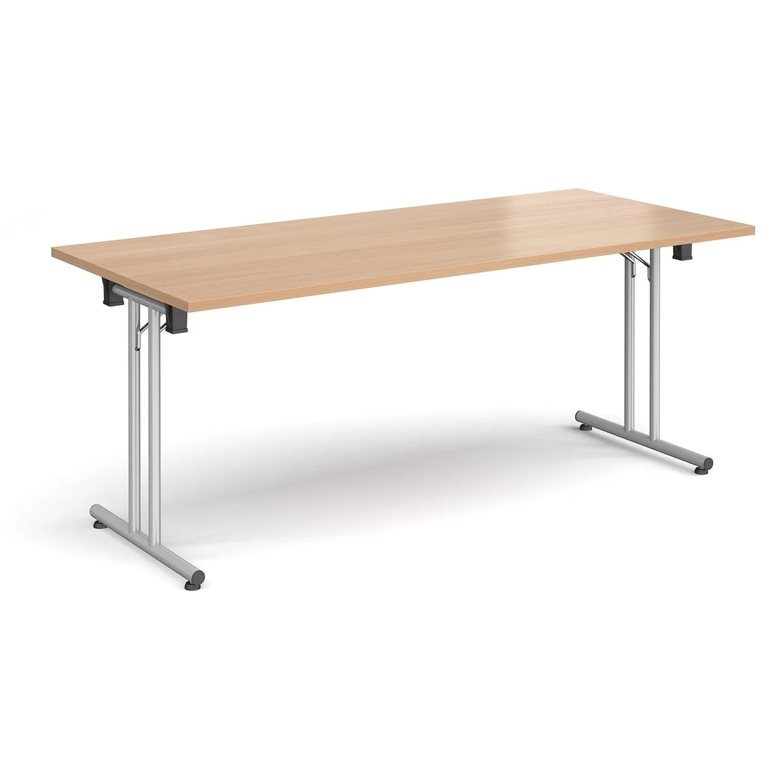 Rectangular folding leg table