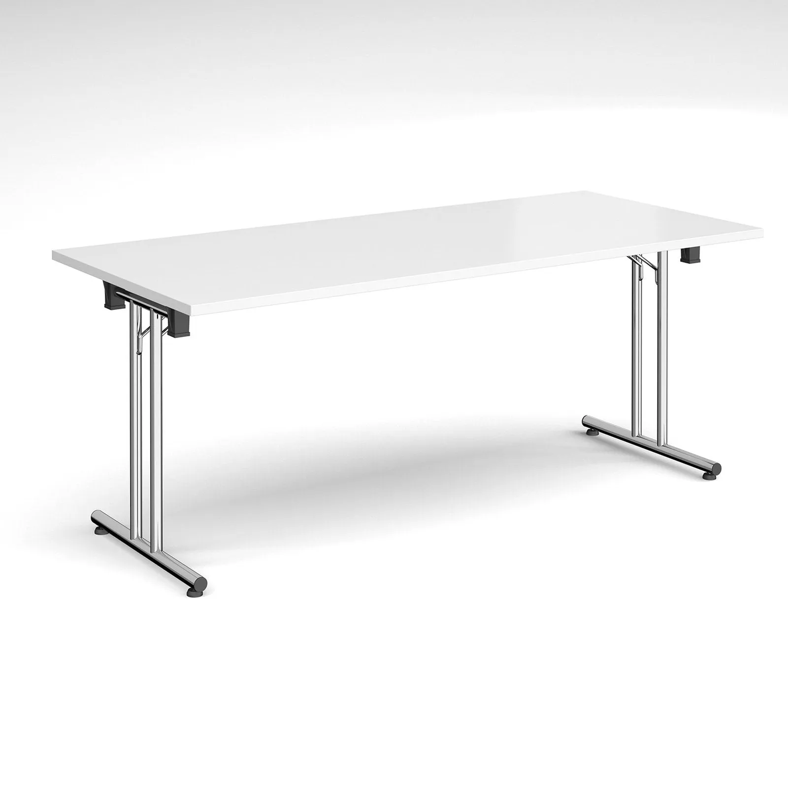 Rectangular folding leg table