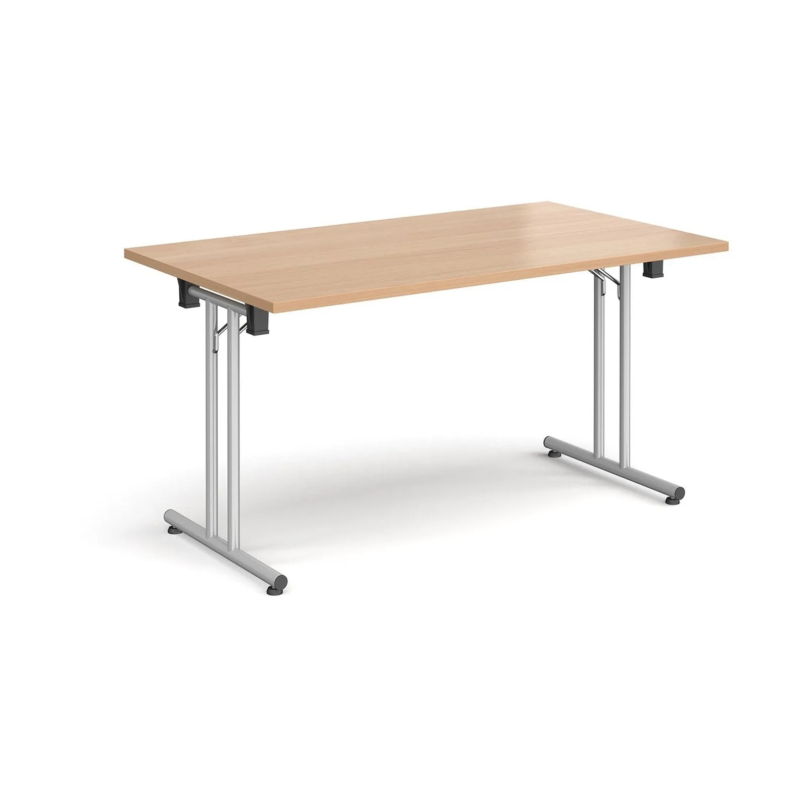 Rectangular folding leg table