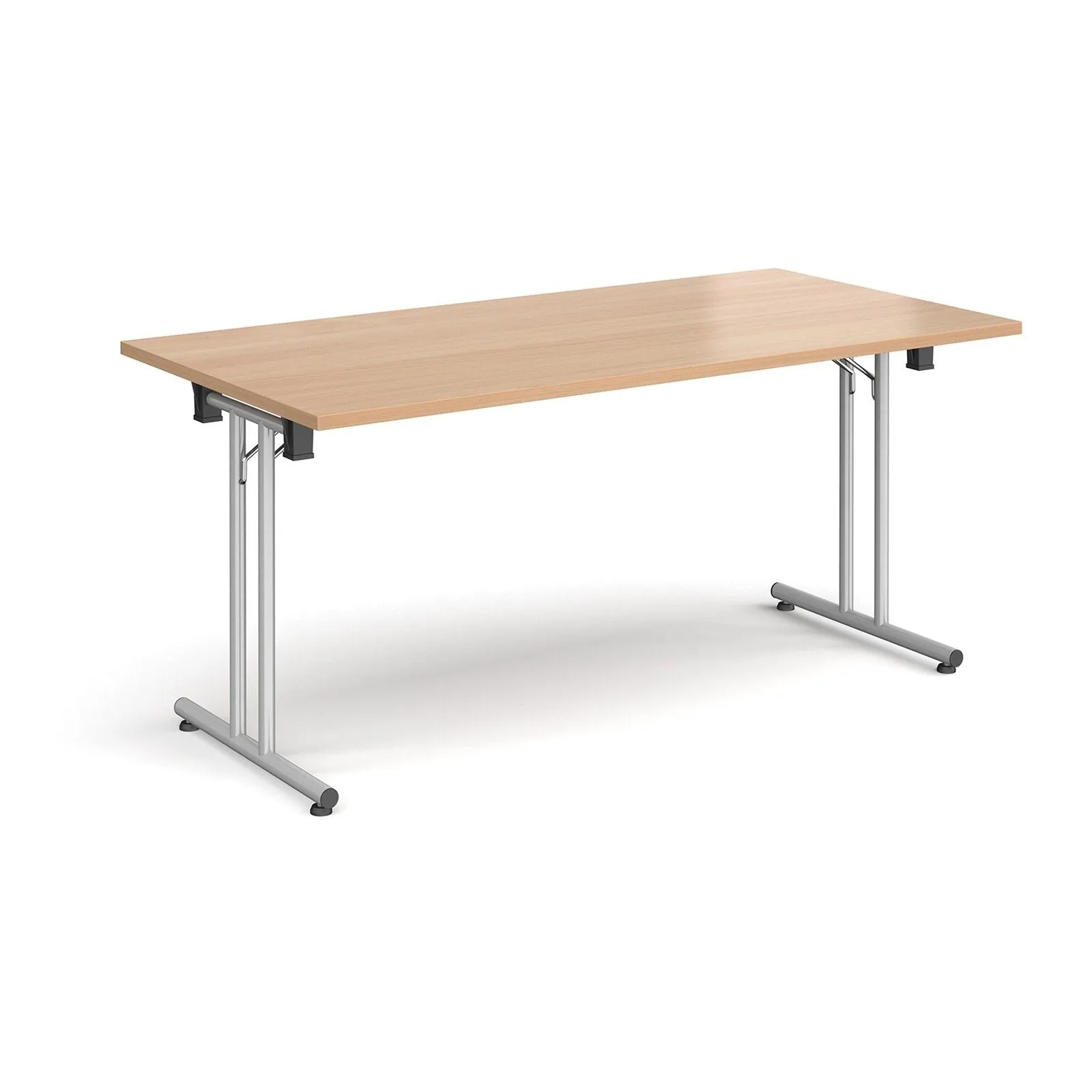 Rectangular folding leg table