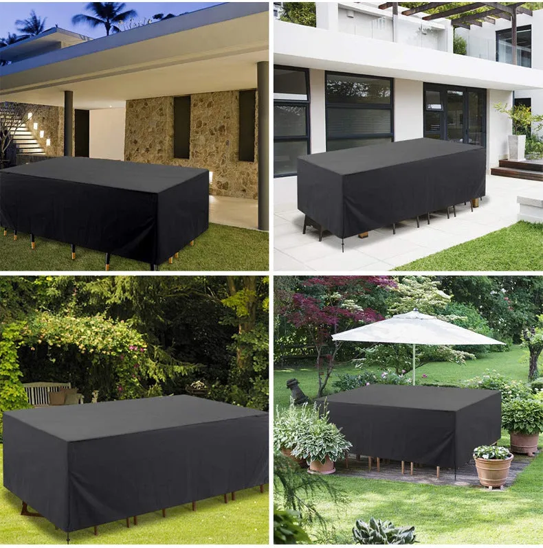 Rectangular Outdoor Furniture Waterproof Cover 200x160x70cm