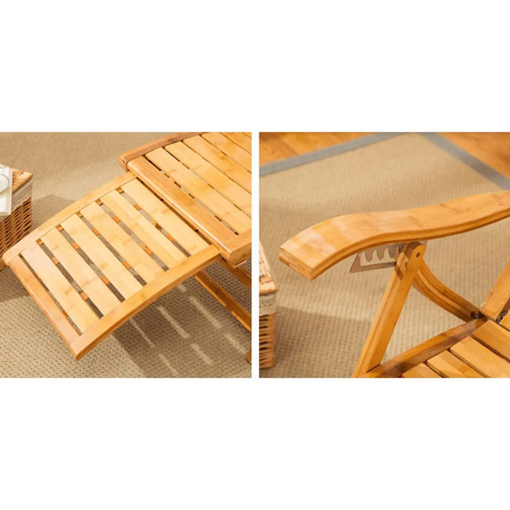 Rocking Bamboo Lounge Chair