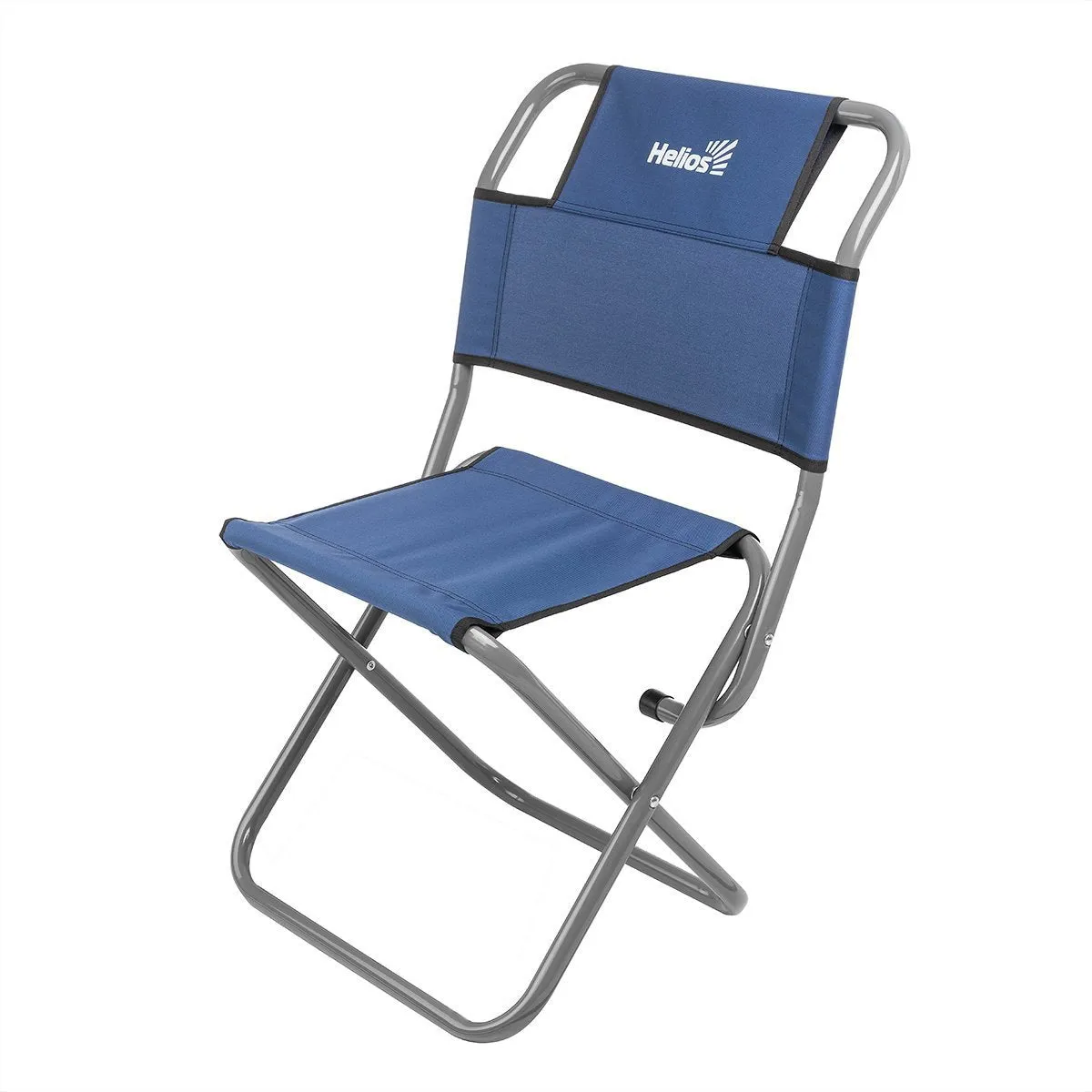 Set of Two Outdoor Portable Folding Tourist Chairs