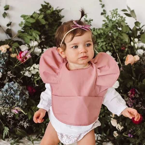 Snuggle Hunny Waterproof Snuggle Bib - Primrose Frill