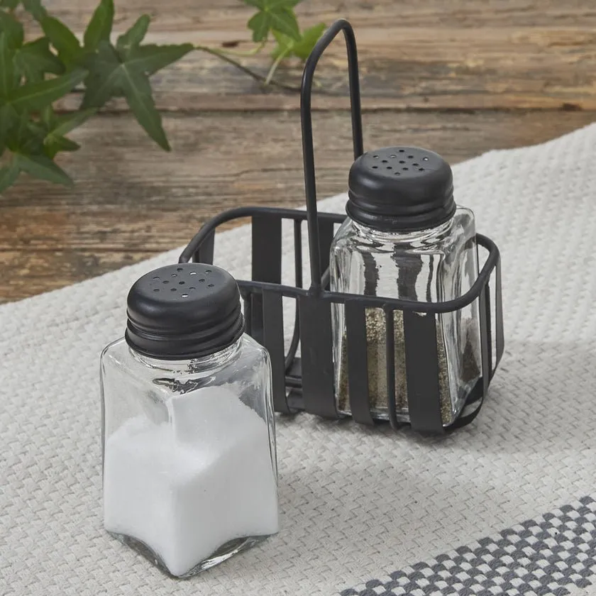 Spencer Caddy w/Glass Salt & Pepper Shakers