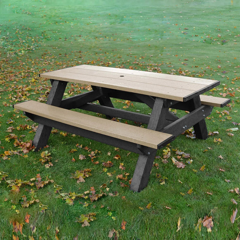 Standard Park Picnic Tables, Recycled Plastic