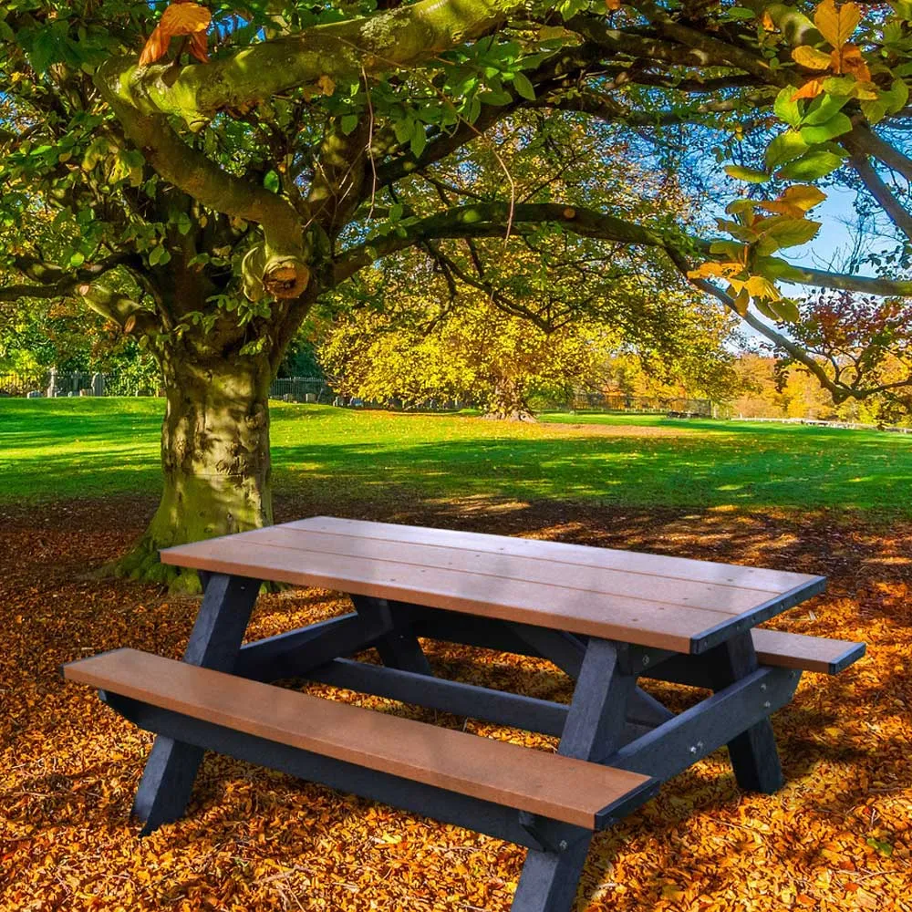 Standard Park Picnic Tables, Recycled Plastic