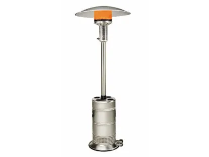 Sunstar PHS40-L6 - Standing Patio Heater 40k BTU - LP (Stainless)