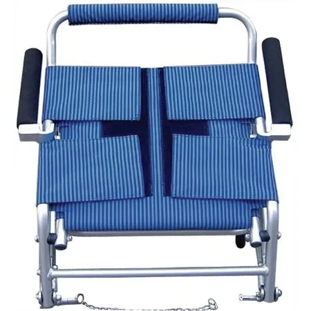 Super Light, Folding Transport Chair with Carry Bag and Flip-Back Arms