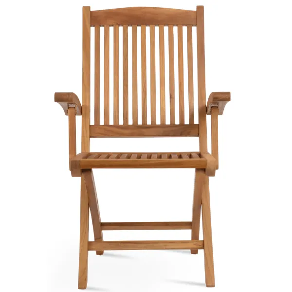 Teak Folding Chairs with Arms Pedasa