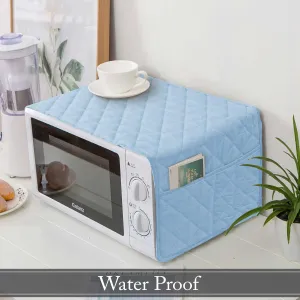 Waterproof Quilted Microwave Oven Cover Sky