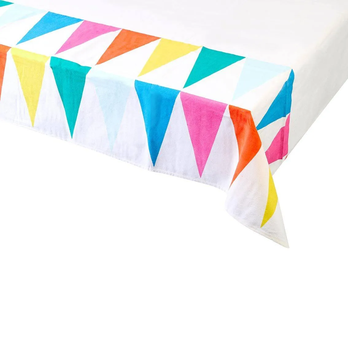 We Heart Birthdays Rainbow Fabric Table Cover